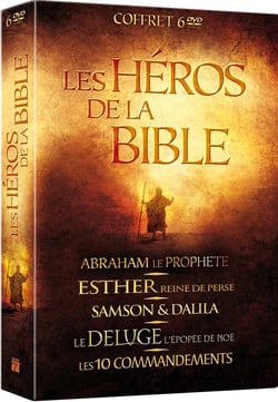 Les Héros de la Bible : Abraham le prophète + Esther, reine de Perse + Samson & Dalila + Le déluge + Les 10 commandements