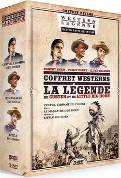 Westerns La l gende de Custer et de Little Big Horn Coffret 3