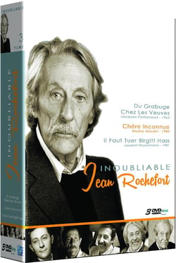 Inoubliable Jean Rochefort : Du grabuge chez les veuves + Chère inconnue + Il faut tuer Birgitt Haas
