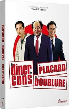 3 films écrits et réalisés par Francis Veber : Le dîner de cons + Le placard + La doublure