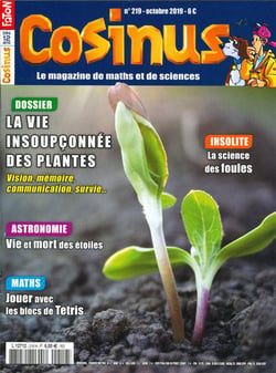 Cosinus N°219 L'intelligence des plantes - octobre 2019