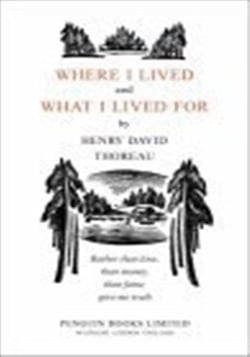 Penguin great ideas: where i lived, and what i lived for