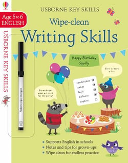 Wipe-clean writing skills - 5/6 - wipe-clean key skills