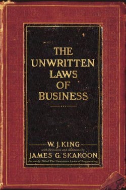 The unwritten laws of business