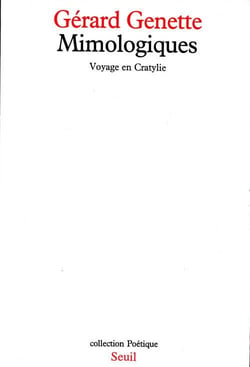 Revue poétique : mimologiques - voyage en Cratylie