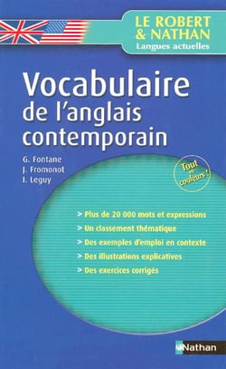Vocabulaire de l'anglais contemporain