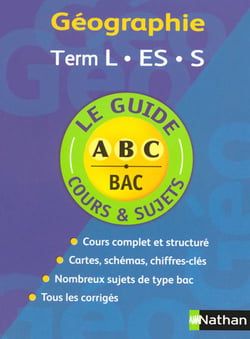 Géographie - terminale l, es, s