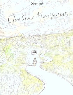 Quelques manifestants