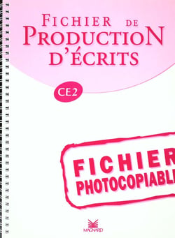 Fichiers de production d'ecrits