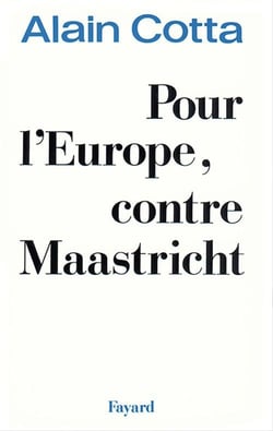 Pour l'europe, contre maastricht