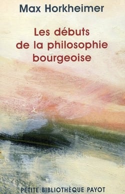 Les débuts de la philosophie bourgeoise de l'histoire - Hegel et le problème de la métaphysique