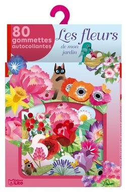 GOMMETTES FLEURS DE MON JARDIN