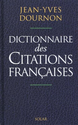 Dictionnaire des citations francaises