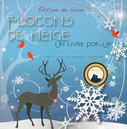 Flocons de neige - un livre pop-up