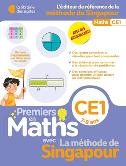 Premiers en maths : Méthode de Singapour : CE1