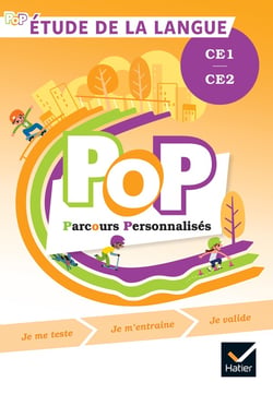 POP : étude de la langue - CE1-CE2 - livre de l'élève (édition 2022)