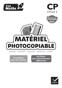 Cap Maths : CP - Matériel photocopiable