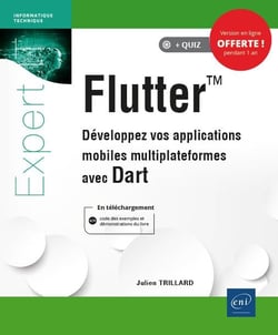 Flutter - développez vos applications mobiles multiplateformes avec dart
