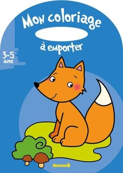Mon coloriage à emporter (3-5 ans) (Renard)