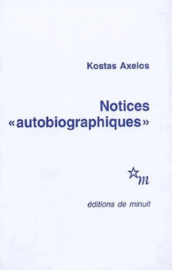 Les notices "autobiographiques"