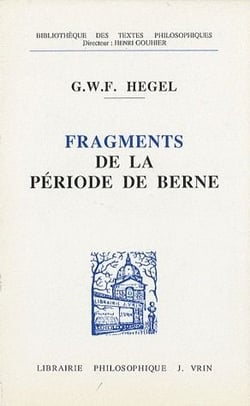 Fragments de la période de Berne (1793-1796)