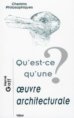 Qu'est-ce qu'une oeuvre architecturale ?