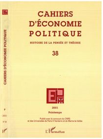 Cahiers d'économie politique n.38