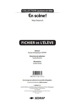 EN SCENE ! - LE FICHIER