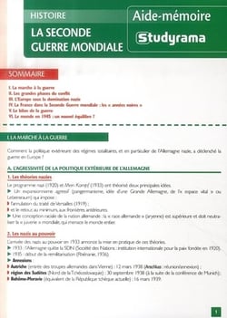 La seconde guerre mondial