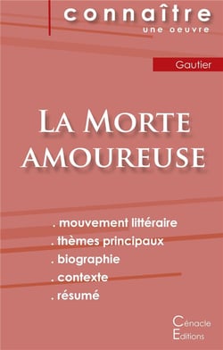 Fiche de lecture la morte amoureuse, de Théophile Gautier - (analyse littéraire de référence et résumé complet)