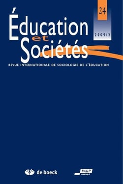 Revue éducation et sociétés n.12 : l'influence des organisations internationales sur les politiques d'éducation