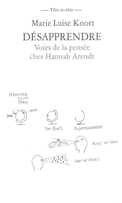 Désapprendre - voies de la pensée chez Hannah Arendt