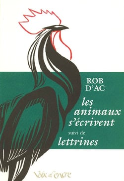 Les animaux s'écrivent - lettrines