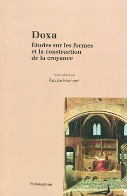Doxa - études sur les formes et la construction de la croyance
