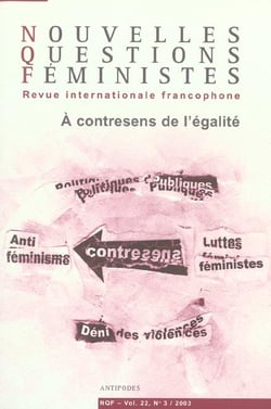 REVUE NOUVELLES QUESTIONS FEMINISTES n.22/3