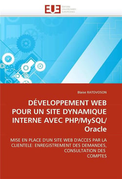 Développement web pour un site dynamique interne avec PHP/MySQL/Oracle