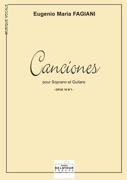Canciones pour soprano et guitare