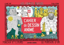 Cahier de Dessin Animé Les Contes Russes