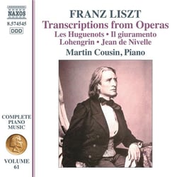 Complete Piano Music, Vol. 61 - Transcriptions from Operas