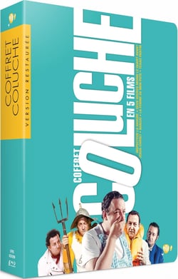 Coluche - Coffret 5 films : Tchao Pantin + Inspecteur La Bavure + Deux heures moins le quart avant Jésus-Christ + Banzaï + La Femme de mon pote