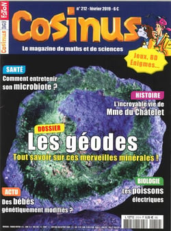 Cosinus N°212 Microbiotes, ces bacteries qui nous aident -  février 2019