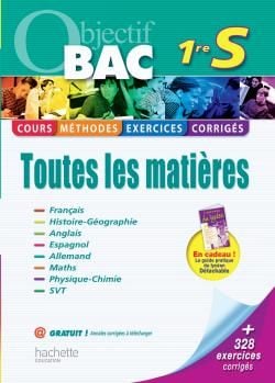 Objectif bac - toutes les matières - 1ère s