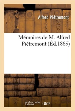 Memoires de m. alfred pietremont