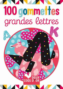 100 GOMMETTES - GRANDES LETTRES