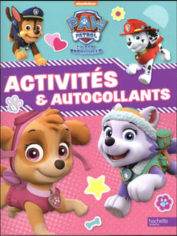 La Pat' Patrouille Activités et autocollants "spécial filles"