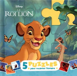 Le Roi Lion : 5 puzzles pour raconter l'histoire