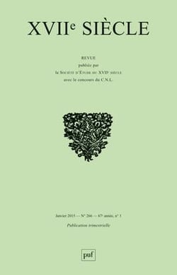 Revue XVIIe siècle n.266