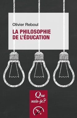 La philosophie de l'éducation