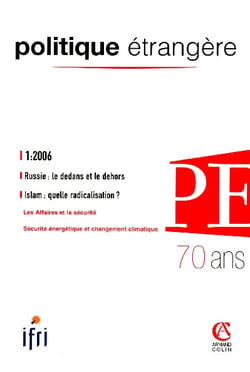 Politique etrangere 1/2006