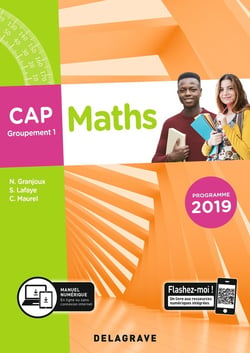 Maths - CAP, groupement 1 - pochette élève (édition 2019)